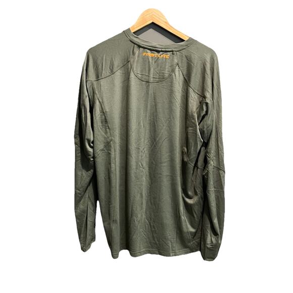 First Lite Green Aerowool Fuse Lightweight 200 Men's Activewear Shirt Size XL - Picture 2 of 5